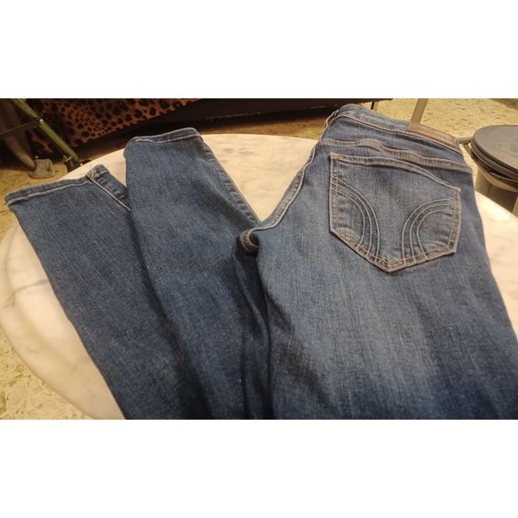 Hollister Womens Jeggings 3S W26 L26 Blue - Picture 3 of 4